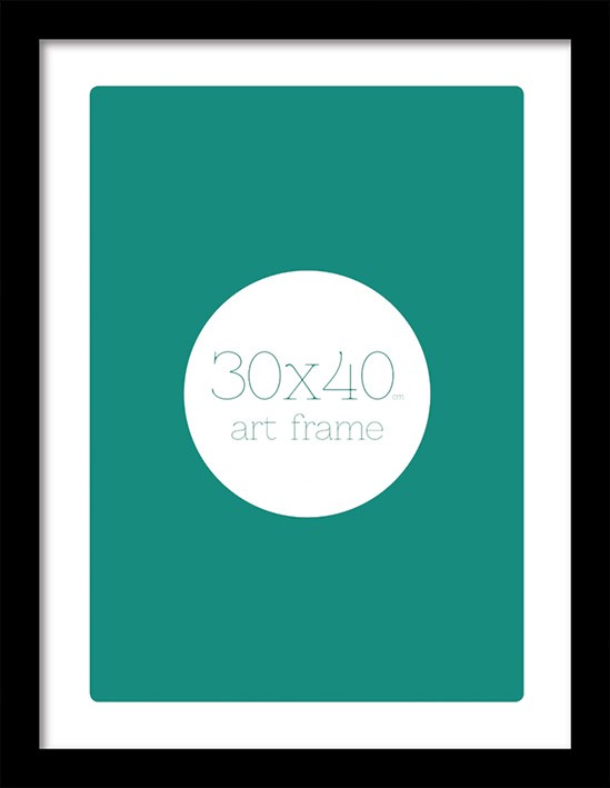 30x40cm Art Frame Black