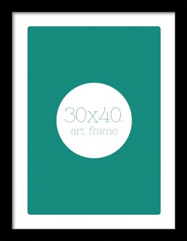 30x40cm Art Frame Black